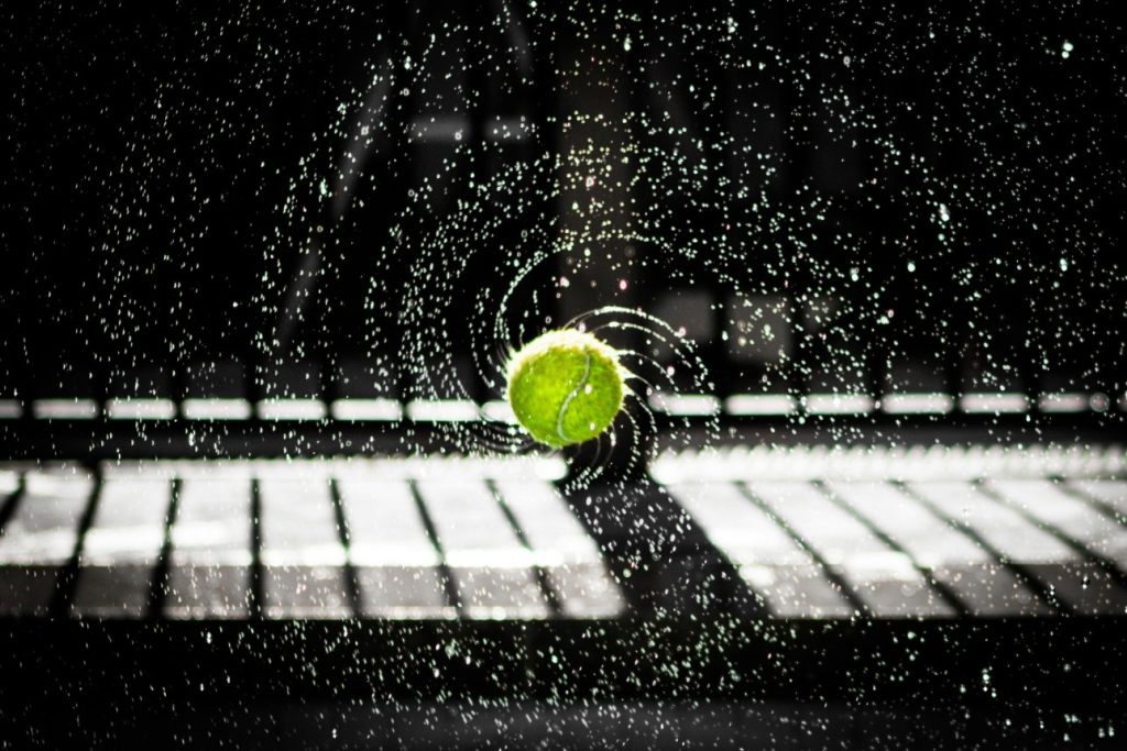 tennis ball spin